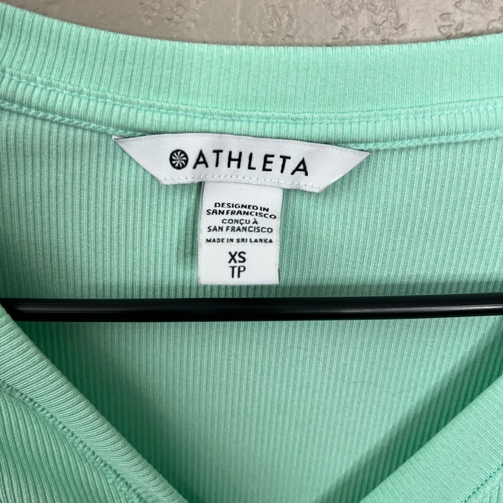 Athleta Uptempo Ribbed Henley - Picture 4 of 6